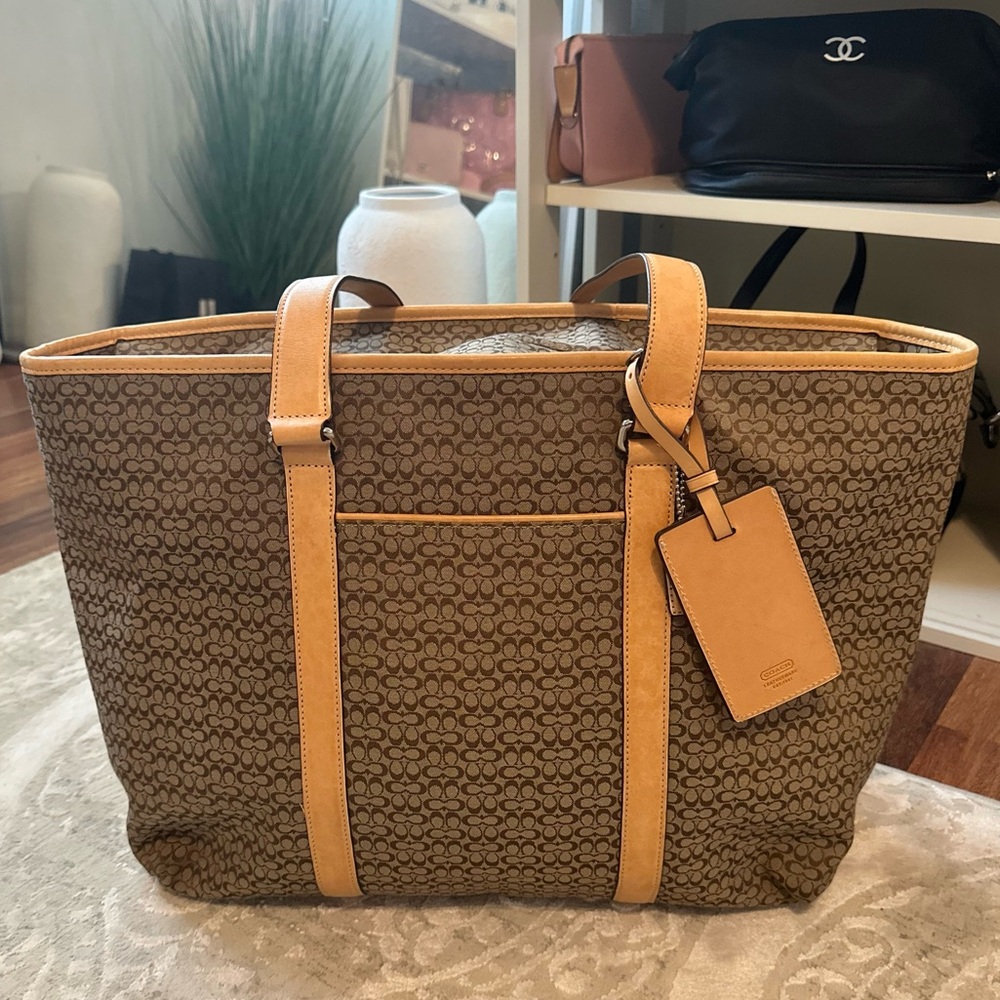 Huge coach tote bag Final price